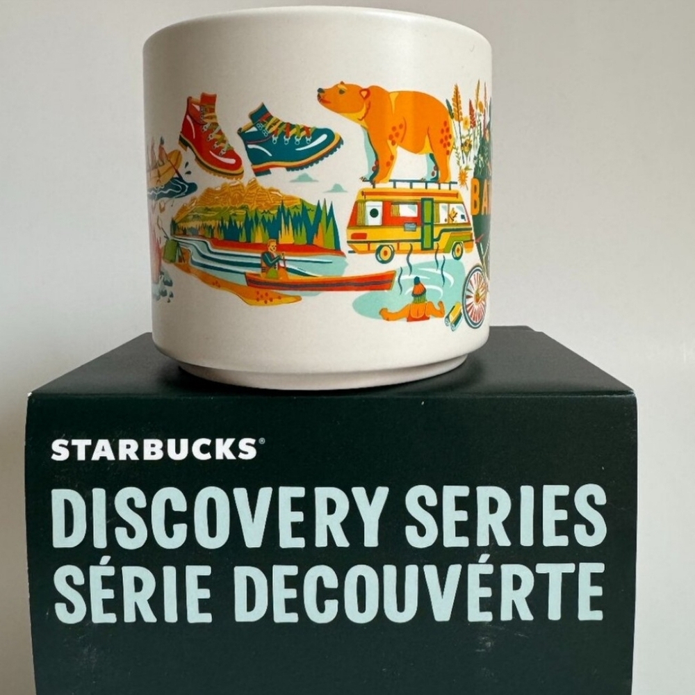 Starbucks BANFF Discovery Series Coffee Tea Mug NEW - Picture 2 of 4